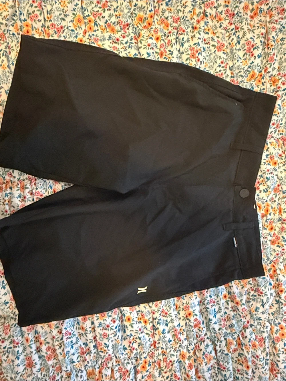 Hurley Black Men's Chino-Style Shorts